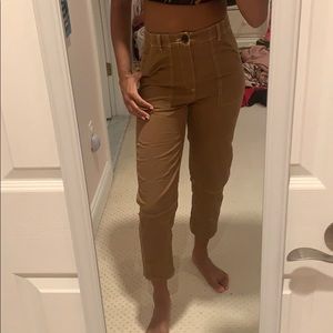 Dark brown Khaki cargo pants